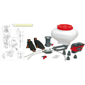 Poroz&oacute; szett BV 163 Oleo-Mac