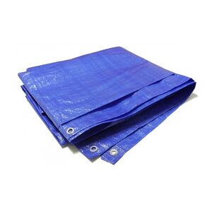 Ponyva k&eacute;k PE 4 x 5 m lefűzőlyukkal 80g 217066 ST