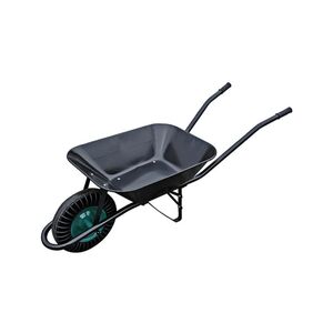 Talicska  sz&eacute;les kerekű fekete 60 lit.puttonnyal ST