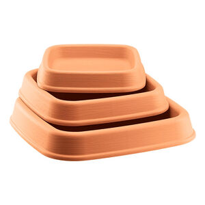 Műanyag cser&eacute;p al&aacute;t&eacute;t rusztikus