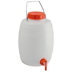 Hord&oacute; műanyag  csapos menetes tetővel 10 Literes MP