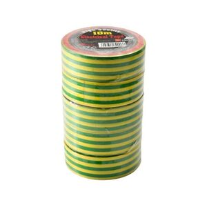 Szigetelőszalag SKY 0,13mmx19mmx10m z&ouml;ld/s&aacute;rga