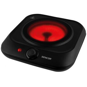 Főzőlap 1 lapos SCP 1763BK Sencor ker&aacute;mialapos 1200W