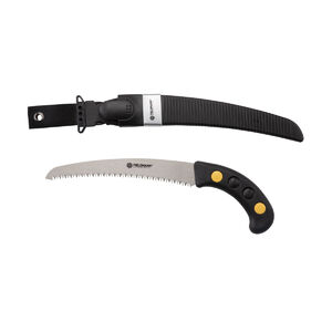 Fűr&eacute;sz k&eacute;zi &iacute;velt tokkal FZNR 1310 Fieldmann penge 240 mm, teljes 410 mm