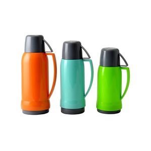 Termosz 1000ml &uuml;veg+műany klf. sz&iacute;nekben