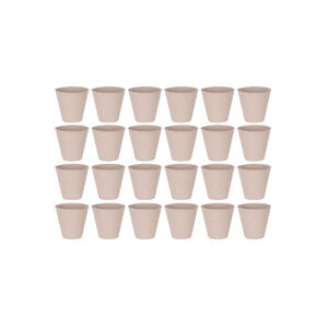 A vet&eacute;s elott c&eacute;lszeru a pal&aacute;nt&aacute;k elotermeszt&eacute;s&eacute;rol gondoskodni pal&aacute;nt&aacute;z&oacute;ban, melegh&aacute;zban vagy tozeg gy&ouml;kereztetoben, amelyek eloseg&iacute;tik az eg&eacute;szs&eacute;ges &eacute;s eros n&ouml;v&eacute;nyeket, amelyek tavaszi &uuml;ltet&eacute;sre k&eacute;sz&uuml;lnek. A csomag 24 darab pap&iacute;r &uuml;lteto poharat tartalmaz. M&eacute;retek: 8 x 8 cm.