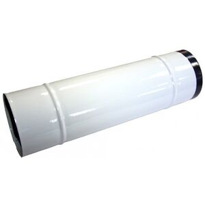 F&uuml;stcső zom&aacute;ncozott feh&eacute;r 118/20