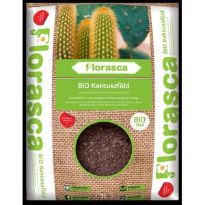 Vir&aacute;gf&ouml;ld Kaktusz f&eacute;l&eacute;khez BIO 3 Liter Florasca (400/raklap)