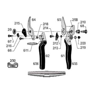 Rug&oacute; FELCO 6,12 - 10 db/csomag - 6/91