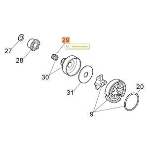 Tűg&ouml;rgős csap&aacute;gy 938,941,942,946,947,952,GS520