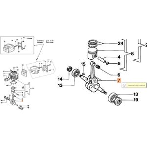 Főtengely  980,981,985 HD,GS 820,MTL 85 - RENDEL&Eacute;SRE