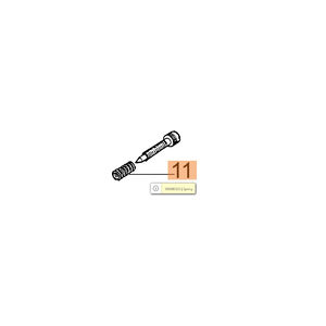 Levegő &aacute;ll&iacute;t&oacute; csavar rug&oacute;ja AM 150,180,190,MB80,800