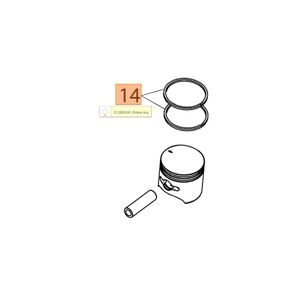 Dugatty&uacute; gyűrű 32 mm - BC 240