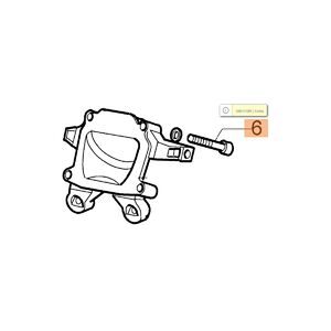 Csavar  forgatty&uacute;sh&aacute;z fed&eacute;lhez  Sp.250T