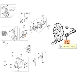 Ind&iacute;t&oacute;f&uuml;l rug&oacute; OM 746,750,753,755