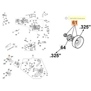 Csillagker&eacute;k, kuplungdob bet&eacute;tes 3.25 - 956, 962, GS 630,