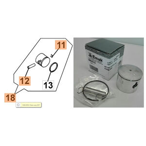 Dugatty&uacute; komplett 37 mm - 931,932