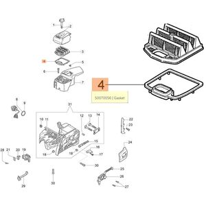 L&eacute;gszűrő levegőszűrő t&ouml;m&iacute;t&eacute;s 947,952,GS520