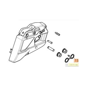 Anya r&ouml;gz&iacute;tő a tőcsavarra GS 371, GS 411, GS 451