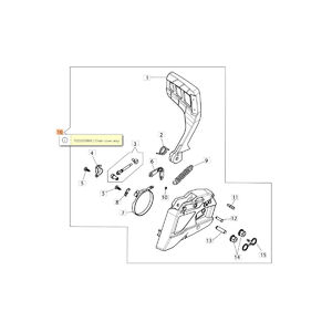 F&eacute;kkar l&aacute;ncf&eacute;kkar komplett oldal dekni CSAK GS 451 50y