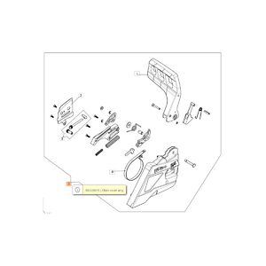 F&eacute;kkar l&aacute;ncf&eacute;k kar komplett oldaldekni GSH 400 - EFCO - 50332021