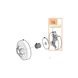 Kuplung komplett GSTH 240