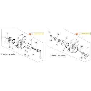 Ind&iacute;t&oacute; komplett HC 265 XP, HC 280 XP