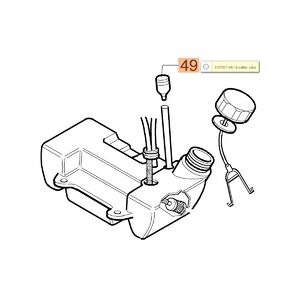 Tankszellőztető 730,735,740,GS260 - 50310309,61400367,50240148