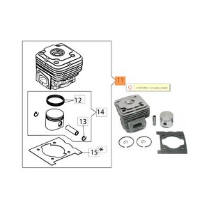 Henger komplett BCH 40 BP-S-T, BCH 400 BP-S-T - 61450442 - AKCI&Oacute;