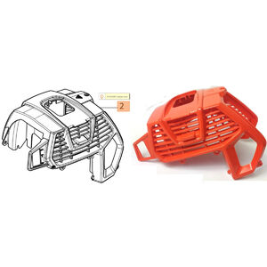 Motor burkolat BCH 400