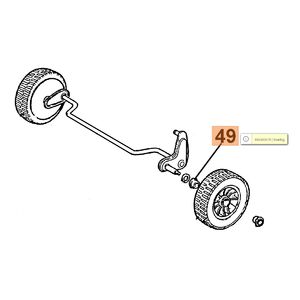 Első ker&eacute;kcsap&aacute;gy  (2 db/ker&eacute;k) - 66070497 - csak kettes&eacute;vel