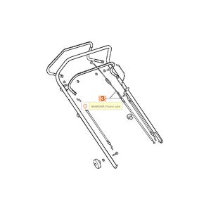 Bowden bovden meghajt&oacute; &ouml;nj&aacute;r&oacute; Gi 48 T - G 48 - G 53 TK, TH &eacute;s TBX Series - 1330mm