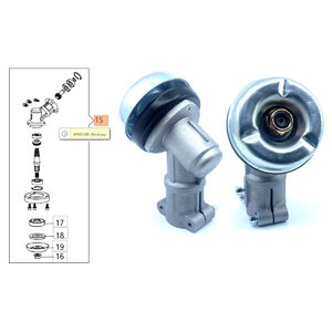 Sz&ouml;ghajt&aacute;s komplett any&aacute;s, zs&iacute;rz&oacute;csavarral - BCH 500