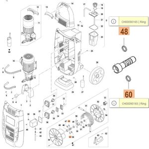 O-gyűrű   PW 190C, PW 210C, PW 300 HC