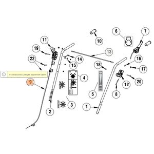 Bowden bovden magass&aacute;g &aacute;ll&iacute;t&oacute; SR 35 B45 - MEGSZŰNT