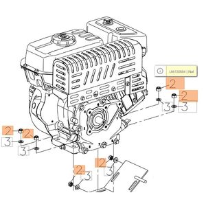 Anya motor felfogat&oacute; K 800 HC-HT motor, MH 175-197 RK-RKS, MH 198 RKS