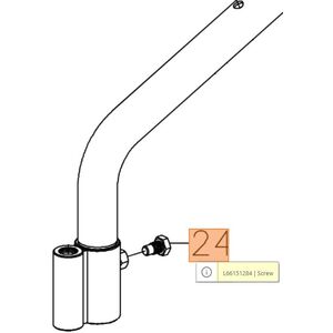 Csavar, korm&aacute;nyr&ouml;gz&iacute;tő MH 198 RK, MH 198 RKS  (K 800HC)