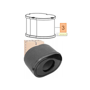 L&eacute;gszűrő levegőszűrő bet&eacute;t K 2400 - EURO 5 - 2017-től