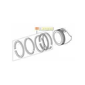 Dugatty&uacute; gyűrű k&eacute;szlet  K 805