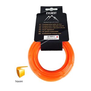 Damil 1,6 mm négyszög 15 méter