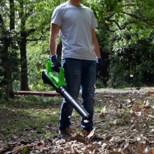 Lombf&uacute;v&oacute; akkumul&aacute;toros Greenworks G40AB 40v, akkumul&aacute;tor &eacute;s t&ouml;ltő n&eacute;lk&uuml;l