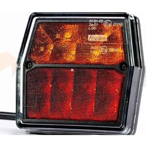 Fristom h&aacute;ts&oacute; l&aacute;mpa LED 4 funkci&oacute;s